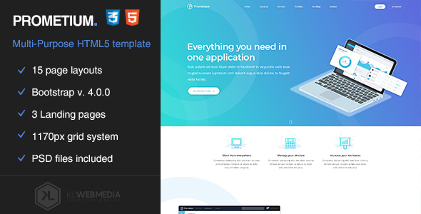 Download Prometium – Multi-Purpose HTML5 Template | Free Nulled Scripts