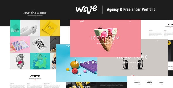 Wave v1.0 - Agency & Freelancer Portfolio