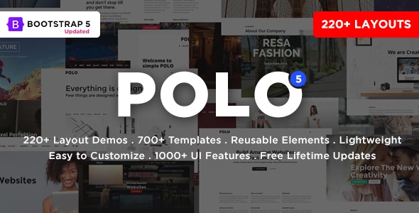 Polo - Responsive Multi-Purpose HTML5 Template - 22 september 2021