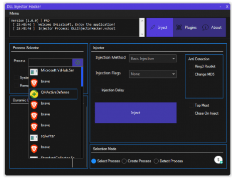 Download DLL Injector Hacker PRO 1.3.1 [Latest]