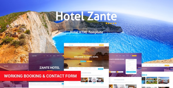 Zante v1.3 - Hotel Template