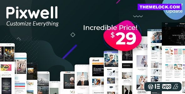 Pixwell v4.3 - Modern Magazine