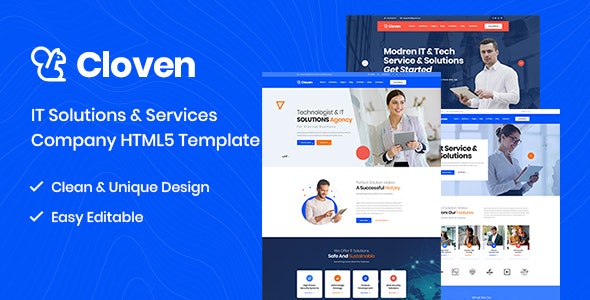 Cloven v1.0 - IT Solutions And Services Company HTML5 Template