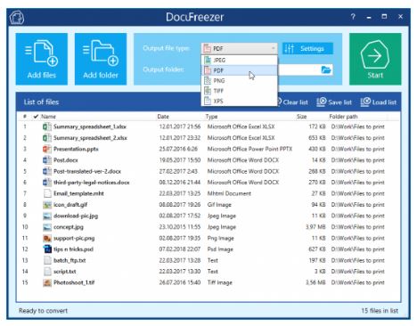 Download DocuFreezer 7.0.2603 Portable