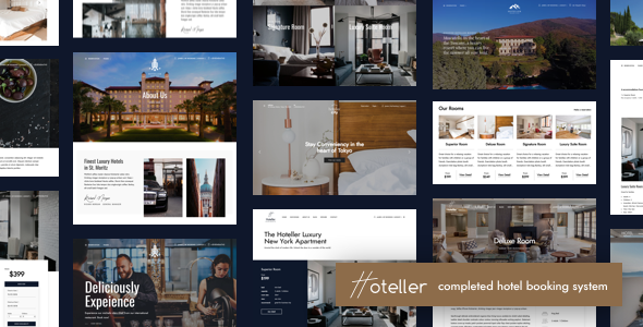 Hoteller v5.3 - Hotel Booking WordPress