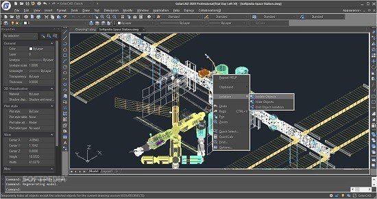 Download GstarCAD 2021 Professional Build 201015 Portable