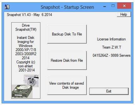 Download Drive SnapShot 1.51.0.116 Portable