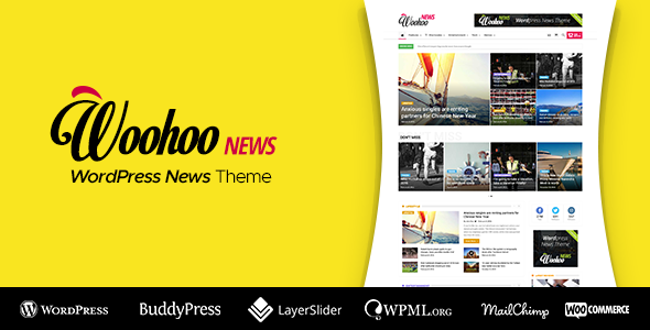 Woohoo v2.4.5 - Wordpress news and magazine multi-concept website theme