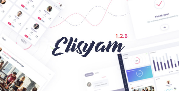 Download Elisyam v1.2.6 – Web App & Admin Dashboard Template | Free Nulled Scripts