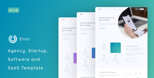 Download Enso v1.1.0 – Agency, Startup and SaaS Template | Free Nulled Scripts