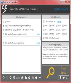 Duplicate MP3 Finder Plus + key