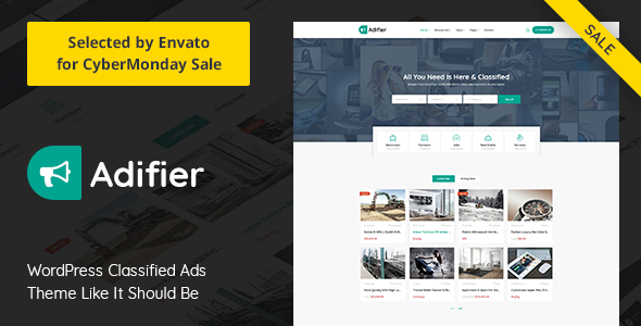 Adifier v3.4 - Classified Ads WordPress Theme