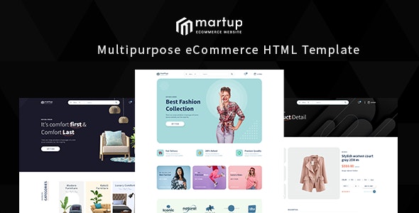 Martup v1.0 - Multipurpose eCommerce HTML Template