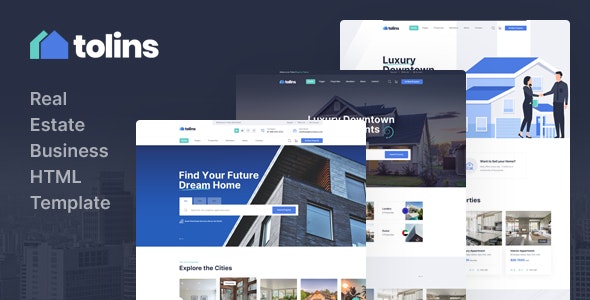 Tolips v1.0 - Real Estate Business HTML Template