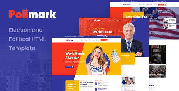 Polimark v1.0 - Election and Political HTML Template