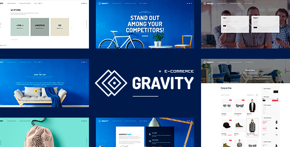 Gravity v1.0.3 - ECommerce, Agency & Presentation Theme