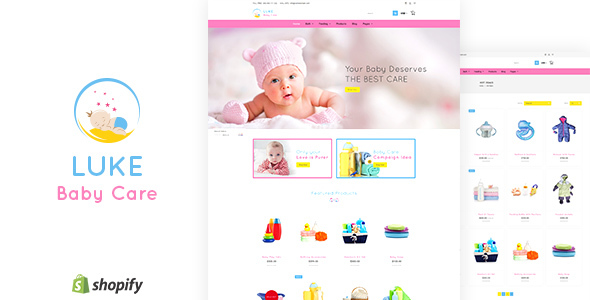 Download Luke v1.1 – Infants & Baby Care Store Shopify Theme | Free Nulled Scripts