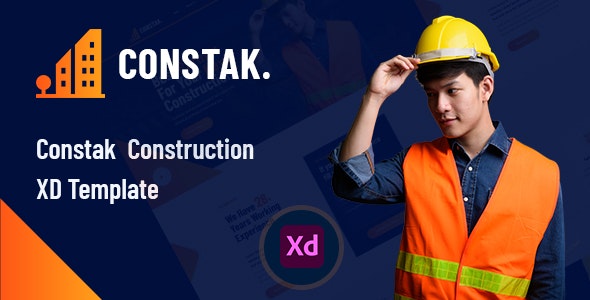 Download Constak v1.0 – Construction XD Template | Free Nulled Scripts