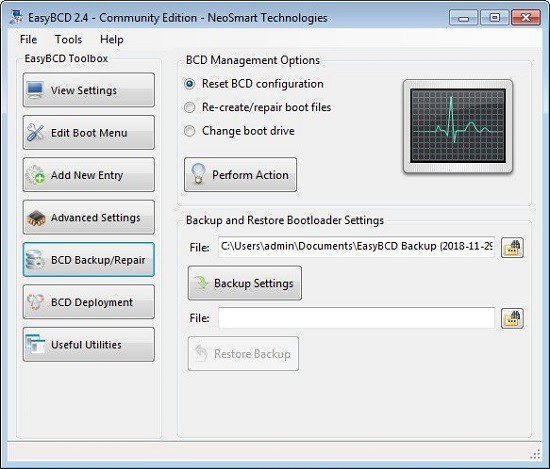 Download EasyBCD Commercial 2.4.0.237 Portable