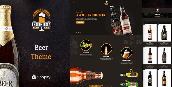 Cheerx v1.0 - Alchocol & Liquor Store Shopify Theme
