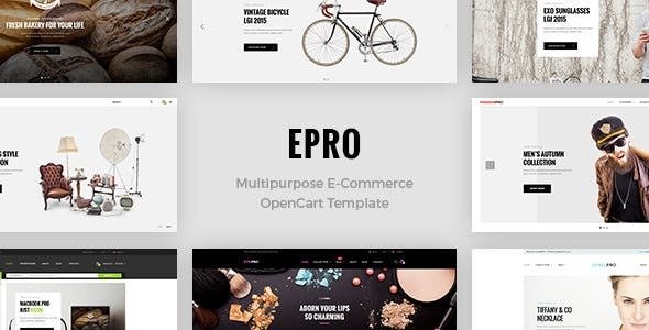 Download ePro – Premium OpenCart Template | Free Nulled Scripts
