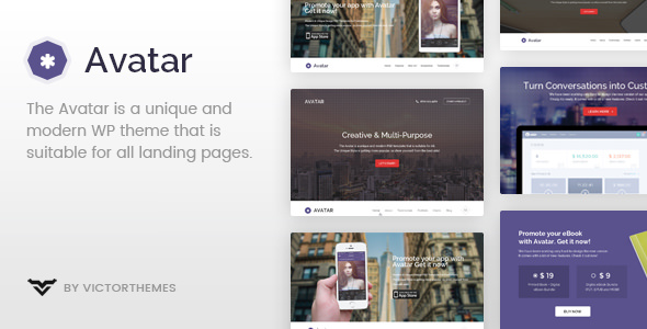 Avatar v2.2 - One & Multi Page Parallax Theme