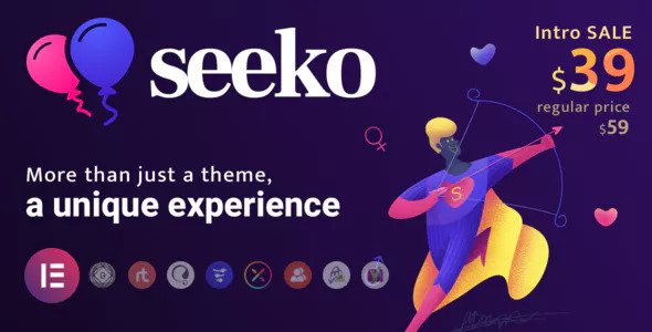 Seeko v1.0.9 - Community Site Builder with BuddyPress