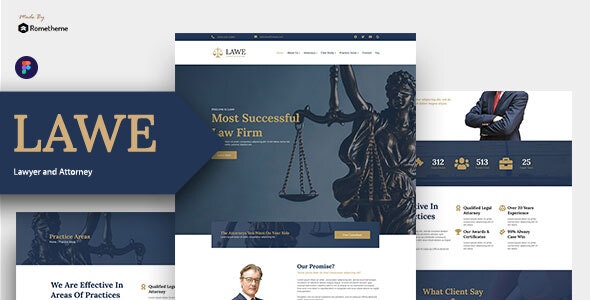 Download LAWE v1.0 – Lawyer and Attorney Figma Template | Free Nulled Scripts