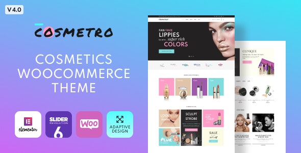 Cosmetro v4.0.1 - Cosmetics Store Elementor WooCommerce Theme