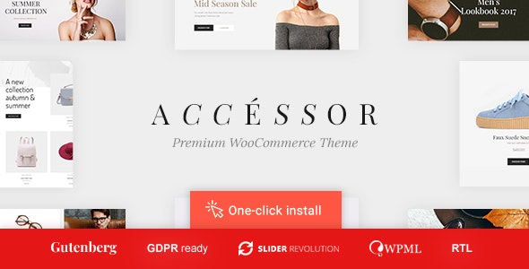 Accessories Shop v1.1.1 - Online Store, WooCommerce & Shopping WordPress Theme