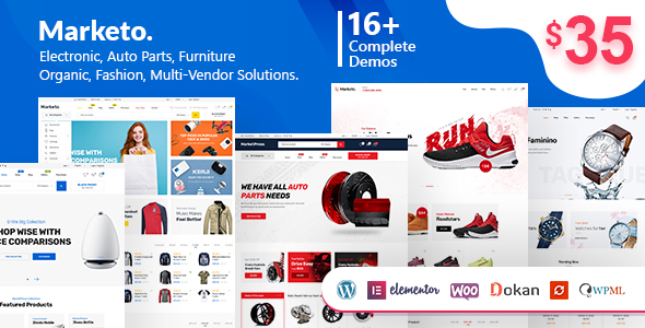 Marketo v1.9 - ECommerce & Multivendor Theme