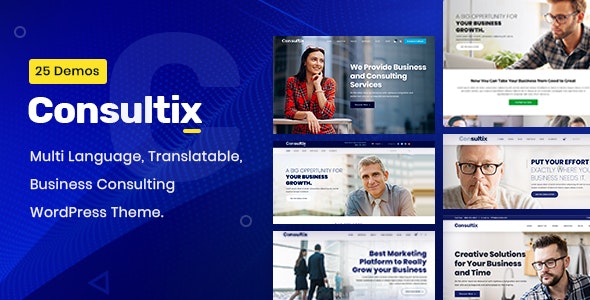 Consultix v2.1.6 - Business Consulting WordPress Theme