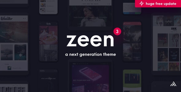 Zeen v3.5.2 - Next Generation Magazine WordPress