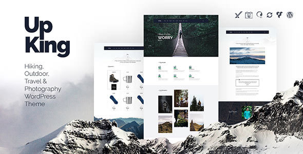 Upking v1.1.1 - Hiking Club WordPress Theme
