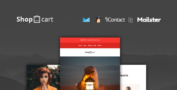 Shopcart v1.0 - 35+ Modules Responsive E-mail Template + Online Access