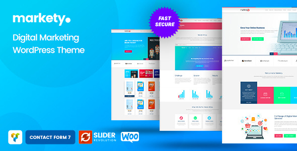 Markety v1.7 - SEO and Digital Marketing WordPress Theme