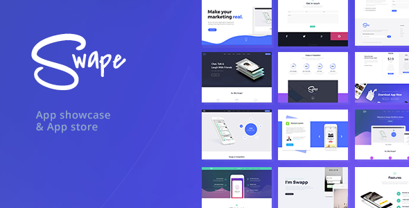 Swape v1.4.3 - App Showcase & App Store Theme