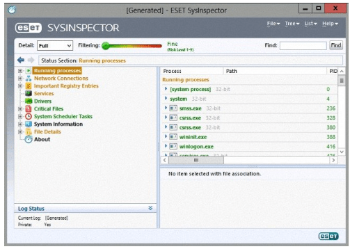 Download ESET SysInspector 2.1.5