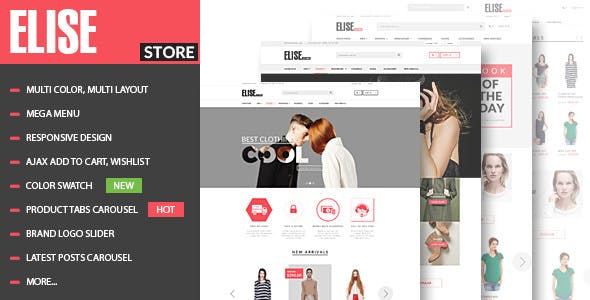 Elise v1.3.3 - Fashion WooCommerce WordPress Theme