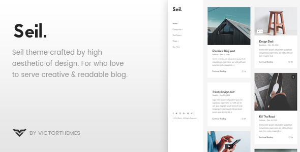 Seil v1.2 - A Responsive WordPress Blog Theme