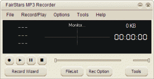 FairStars MP3 Recorder 3.00 + keygen