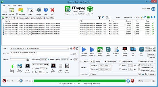FFmpeg Batch Converter