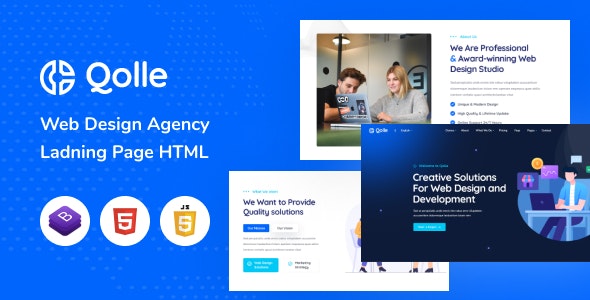 Qoll v1.0 - Web Design Agency HTML Template