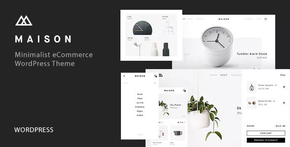 Maison v1.16 - Minimalist eCommerce WordPress Theme