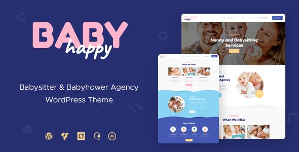 Happy Baby v1.2 - Nanny & Babysitting Services WordPress Theme