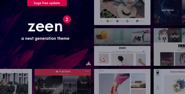 Zeen v2.0.7 - Next Generation Magazine WordPress
