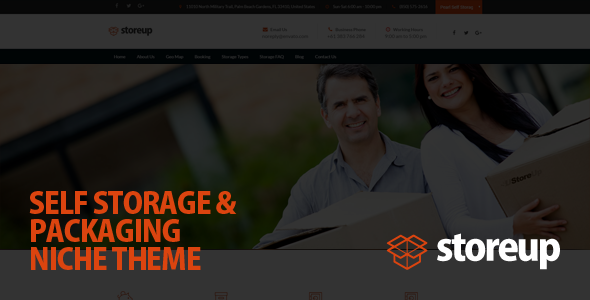Storeup v4.4.0 - Self Storage Business WordPress Theme