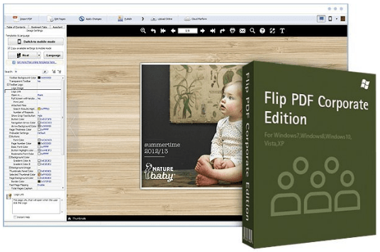 Download Flip PDF Corporate Edition 2.4.10.2 Portable [Latest]