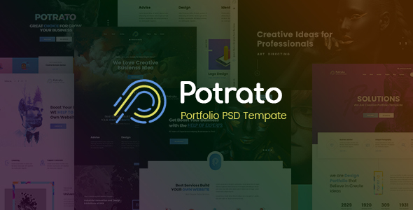 Download Potrato – Multi-Purpose PSD Template | Free Nulled Scripts