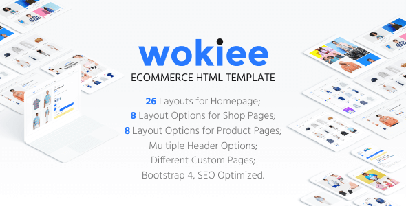 Download Wokiee v1.0.7 – Ecommerce HTML Template | Free Nulled Scripts